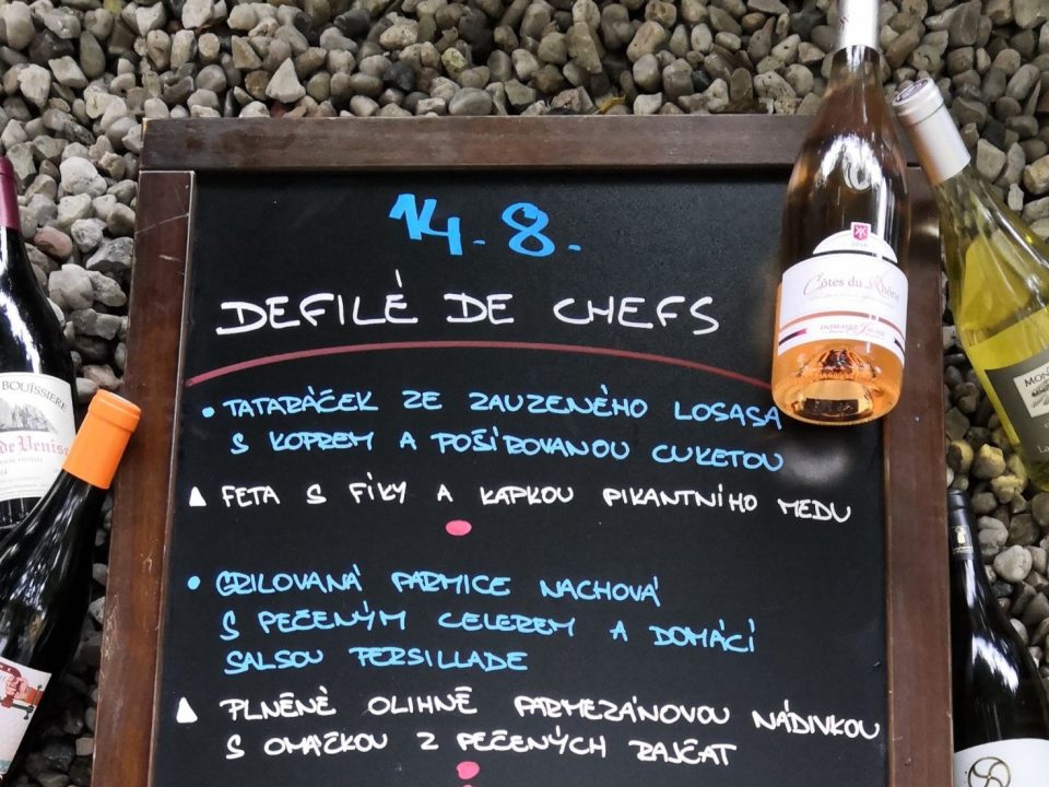 Défilé de chefs