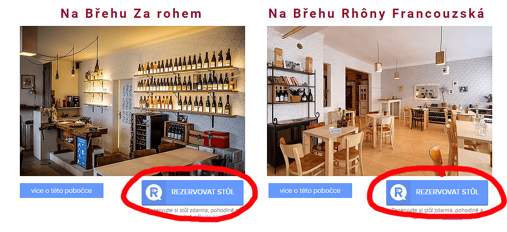 Rezervace on-line